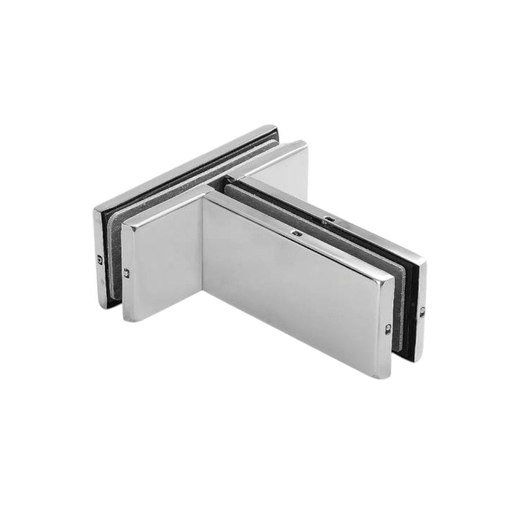 Double Glass Connector with Fin Fitting Inside